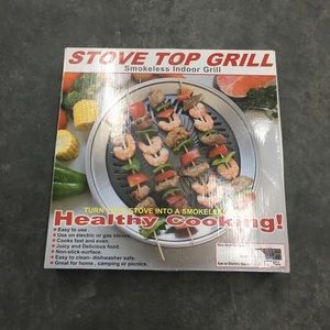 COPY - Stove Top Grill Smokeless Indoor Grill NEW